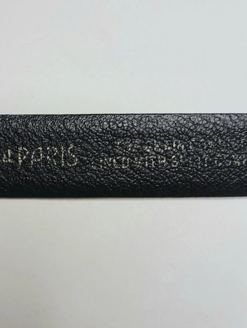 Paris Top Grain Split Cowhide Genuine Leather Minimalist Vintage Belt